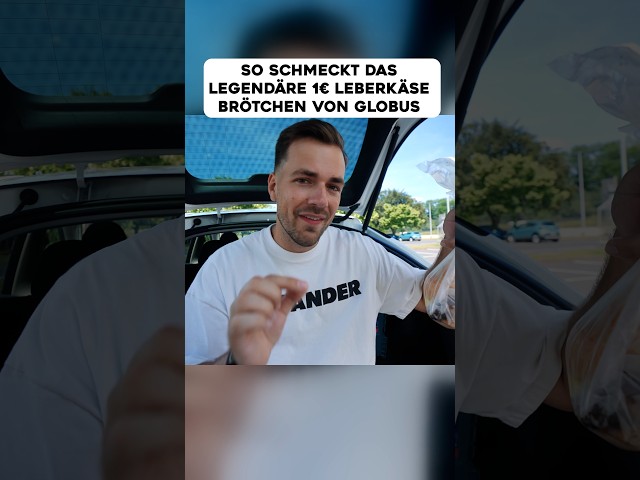 Wie gut ist das legendäre 1€ Leberkäsebrötchen von Globus?! 🤯