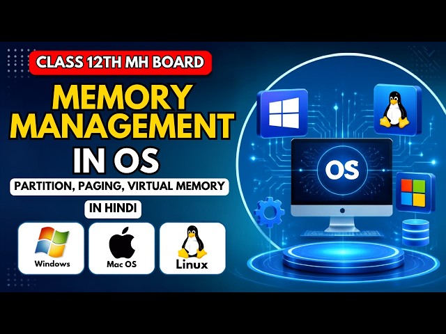 Concepts Related to Memory Management in Hindi | Partitioning, Paging, Segmentation, Virtual Memory