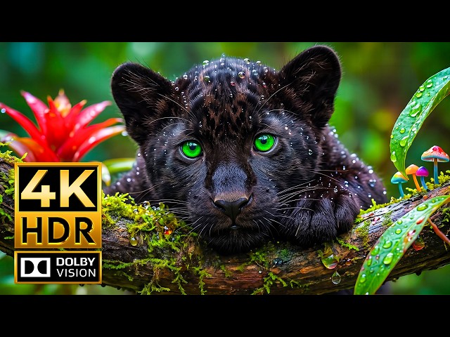 Ultimate Wildlife Display Test | 4K HDR 120 fps Dolby Vision | 4K Video • 8K Video ULTRA HD Animals
