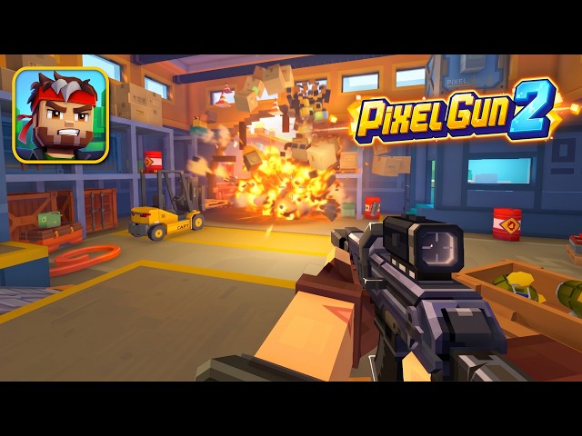 Pixel Gun 2 Gameplay (Android & iOS)