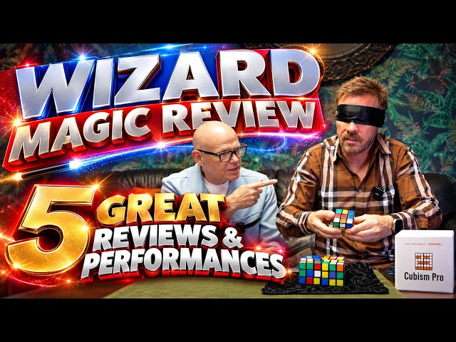 The Wizard Magic Review 16/9/26 | Cubism Pro, Credit Crunch, Sparrow Wallet, DIGITAL REVEALS & ACAAD