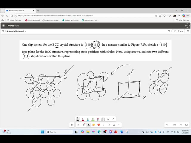 Example: Visualizing Slip Directions and Planes