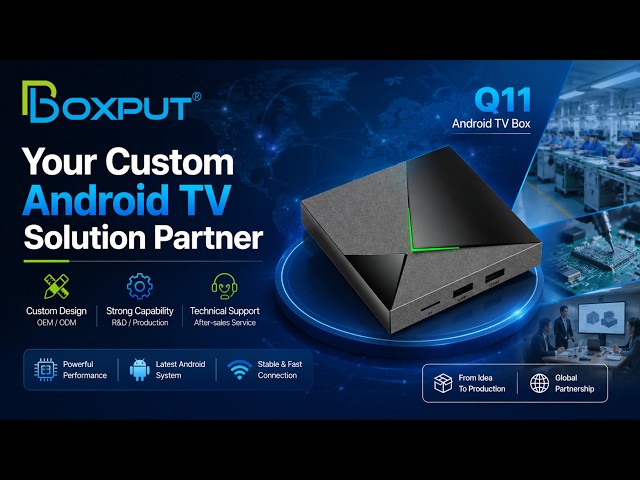 BOXPUT Your Custom Android TV Solution Partner