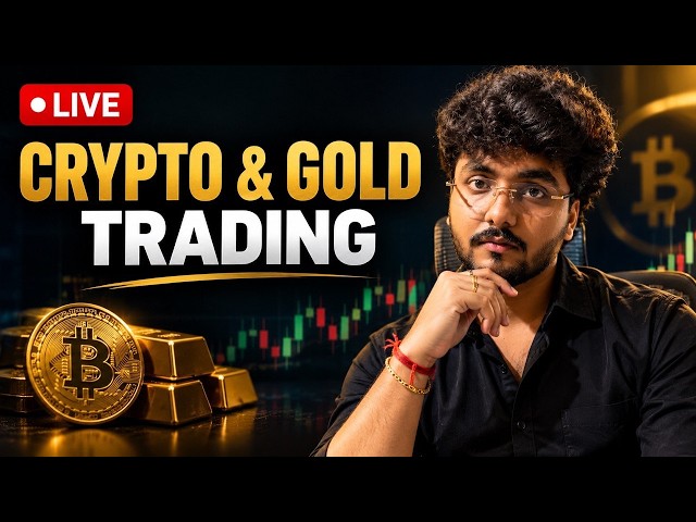 In Depth Weekly Analysis Live Trading Crypto , Gold , Bitcoin Learning Analysis | Intelligent Trader