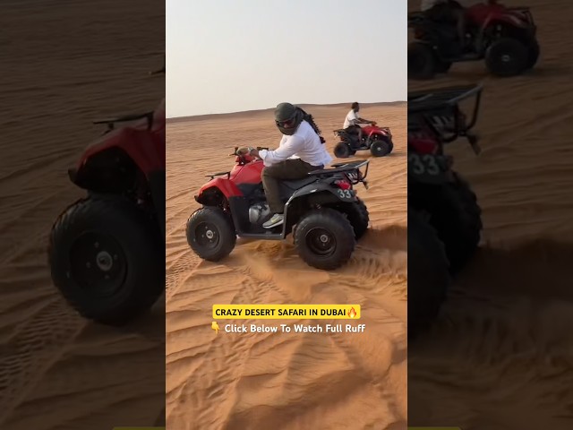 CRAZY DESERT SAFARI IN DUBAI #shorts #dubai #desert #safari #dubailife #crazy #funny #comedy #fun