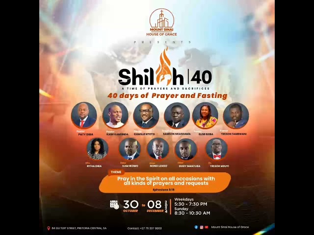 Something big is coming up.... 🔥 #mountsinaihouseofgrace #Shiloh40 #MSHG #mshg #40daysofprayer