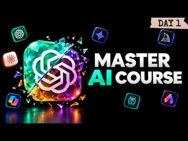 FREE MASTERED AI COURSE | HOW TO MASTER AI in 2026.....