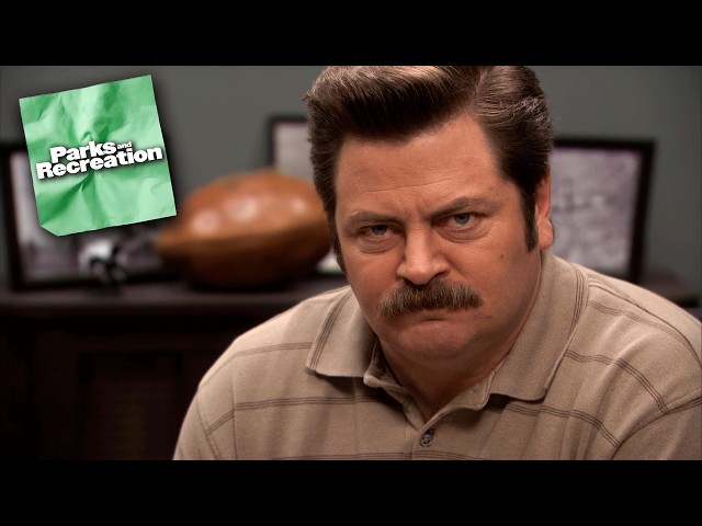 Ron’s Office But It’s Just Constant Interruptions | Parks and Recreation | Humor Resources