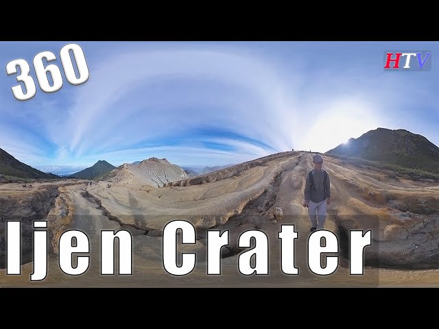 360VR Ijen Crater,East Java-Top Down