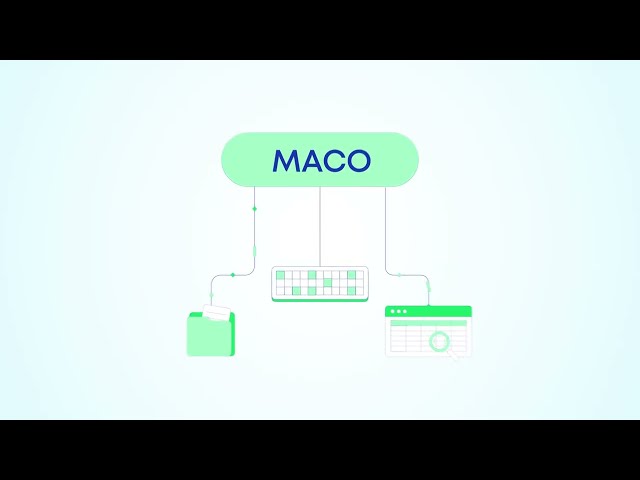 MACO calculation workflow in iClean™