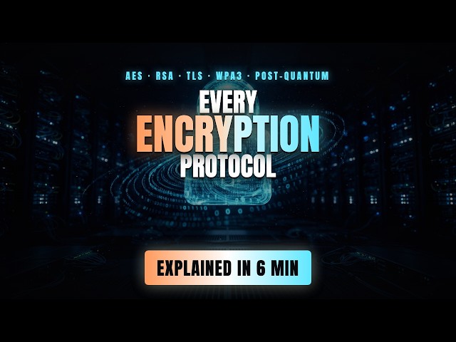 Every Encryption Protocol Explained in 6 Minutes