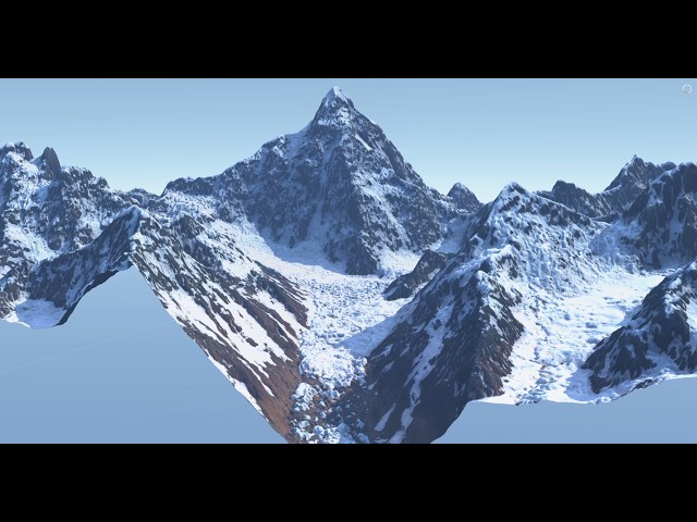 Gaea & Blender - K2 "The Savage Mountain" - CGI Adjustments