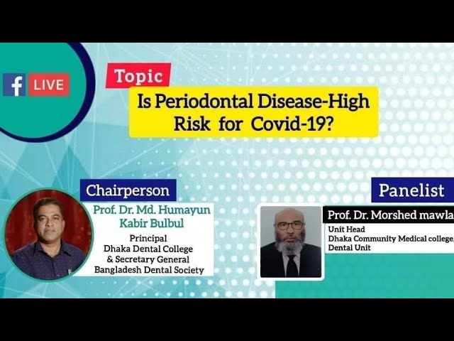Is Periodontal Disease-High Risk for Covid-19?