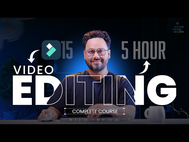 Learn Video Editing from Zero to Pro : Filmora 15 Full Course 2026