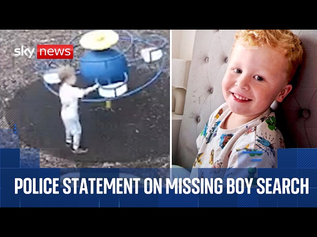 Police give update on search for missing boy in Suffolk