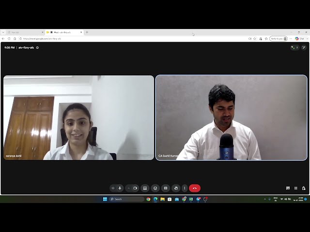 Valuation Interview | CA Fresher | Grant & Thornton | Big 4 Interview | CA Interview Tips