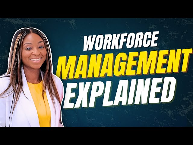What Is Workforce Management (WFM) l Solid Rock Consulting