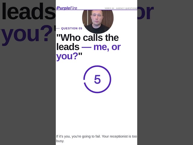 6 Questions that filter a bad agency