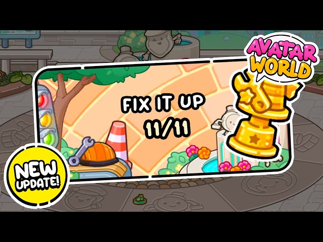 ✨ ALL 11 FIX IT UP SECRETS IN AVATAR WORLD 🛠️ NEW UPDATE GUIDE