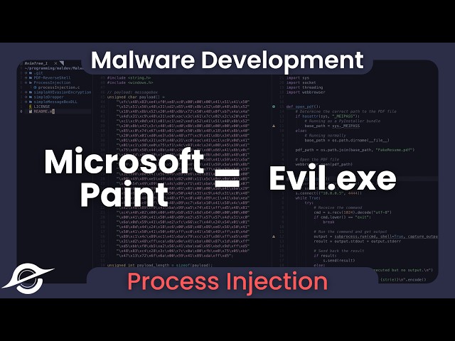 I Built Process Injection Malware in C (Full Walkthrough)