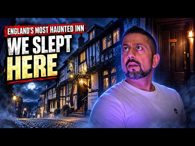 We Slept in England’s Most Haunted Room! | The Mermaid Inn