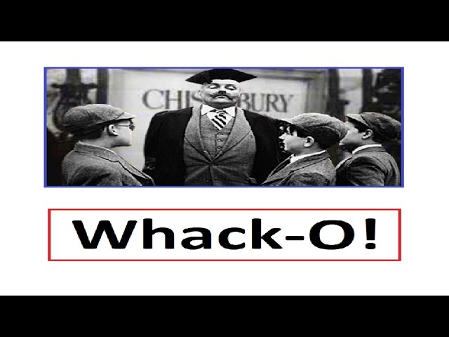 Audio Comedy - Whack-O - The Poetry Prize Potter Takes Over