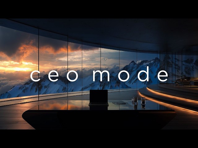 CEO MODE – Deep Work Music for Discipline | Consistent Effort & Deep Flow for Coding, Study & Work