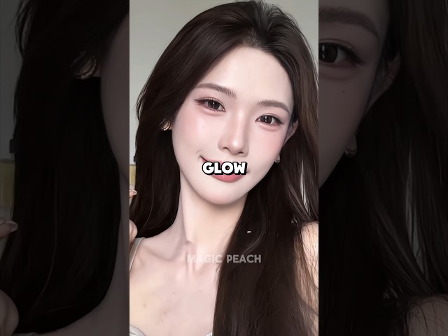How to Get That Effortless “Clean Girl” Makeup Look 🦋 #shorts #korean #makeup