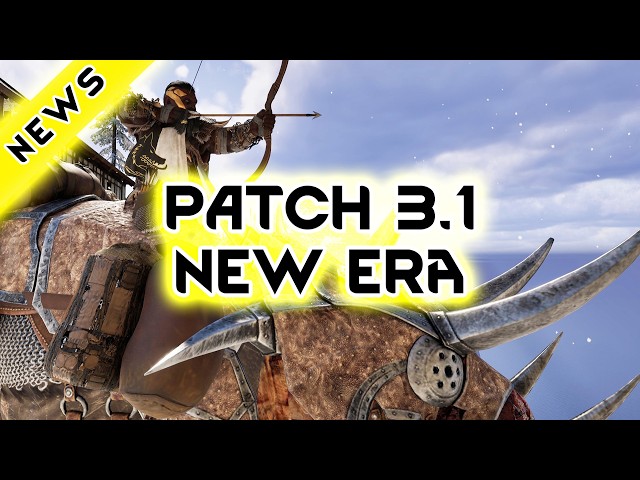 Mortal Online 2 Patch 3.1 NEW Development Direction! Patch & Hotfix in 4K