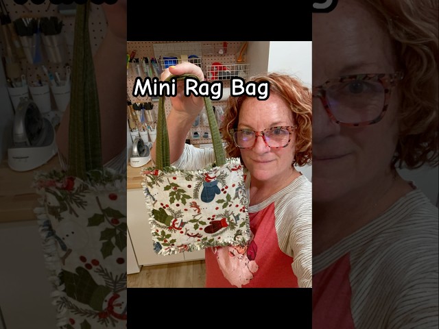 Make a Mini Rag Bag - Easy Reversible Gift Bag Tutorial