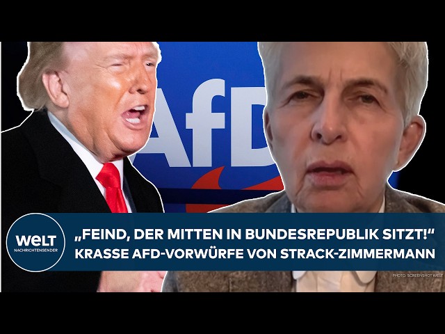 UKRAINE WAR: Fierce AfD and Trump accusations! "Enemy sitting in the heart of the Federal Republic"