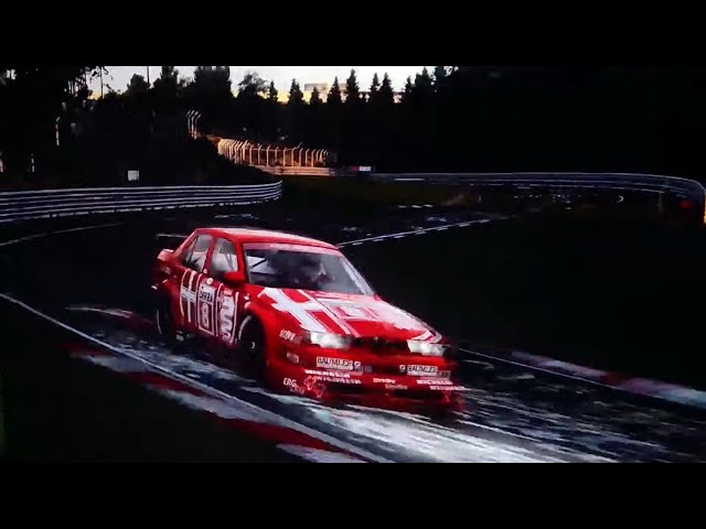 Alfa 155 DTM nordschleife  Sim Racing RTX 3070 hyper-realism Triple screen