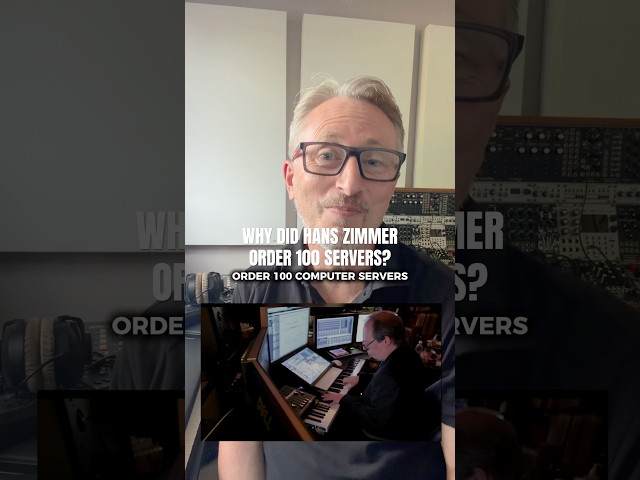 Why Did Hans Zimmer Order 100 Servers for The Dark Knight?
