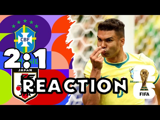 2026 World Cup Brazil vs Japan 2-1 | Reaction