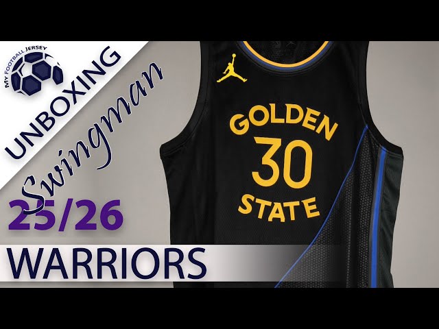 Golden State Warriors Statement Edition Jersey 25/26 Curry (KKFOO1) Swingman Version Unboxing Review