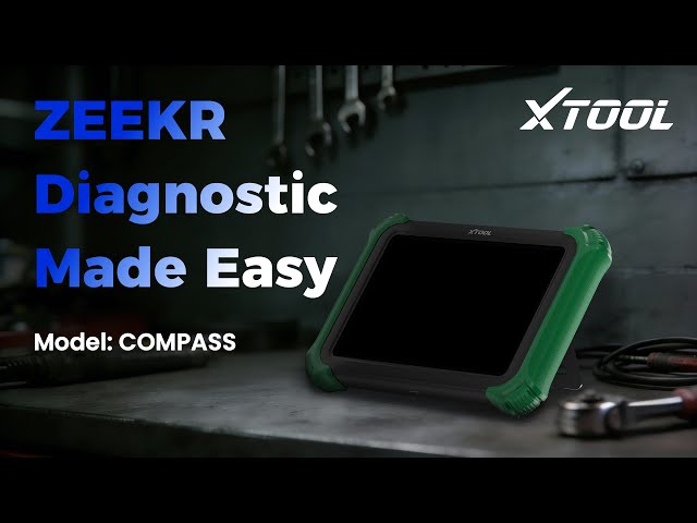 Diagnose Zeekr Vehicles Fast with XTOOL COMPASS (No Tech Skills Needed!)