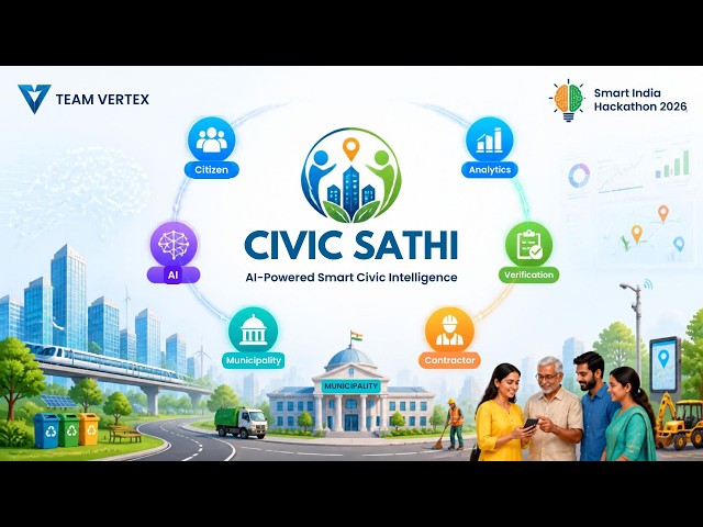 Civic Sathi: Fixing Broken Indian Cities Using Vision AI & Municipal Copilot | SIH