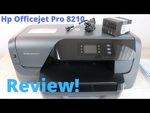 Hp Officejet PRO 8210 Unboxing