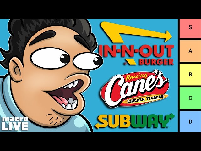 THE FAST FOOD TIER LIST