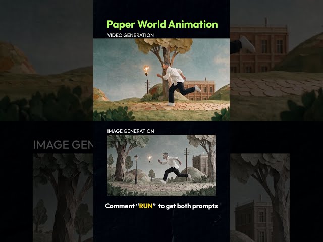 Paper World AI Animation