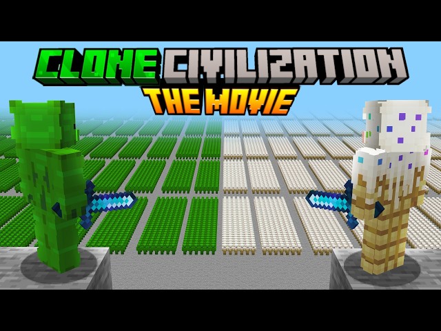 Minecraft Clone Civilization: THE MOVIE