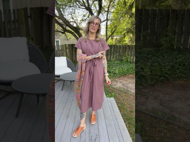 Thanks, I Made It! Tie Dress + Jaunty Shawl