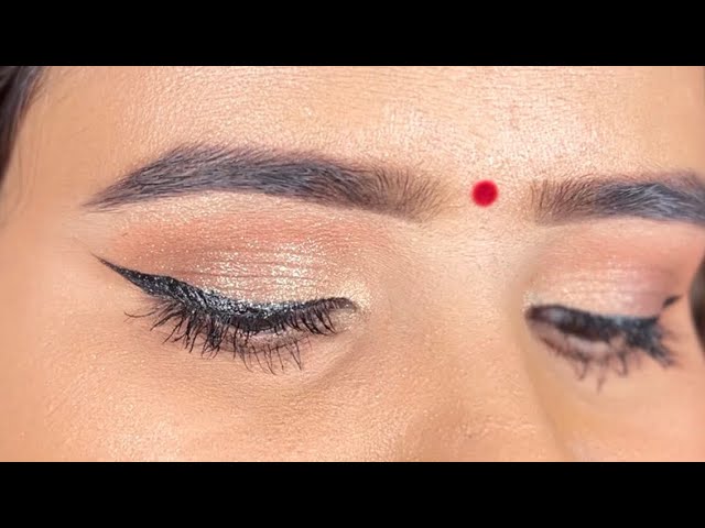 Simple EyeMakeup Tutorial✨ | EyeMakeup for every Indian look❤️ | Makeup by Manisha || Easy Eyemakeup