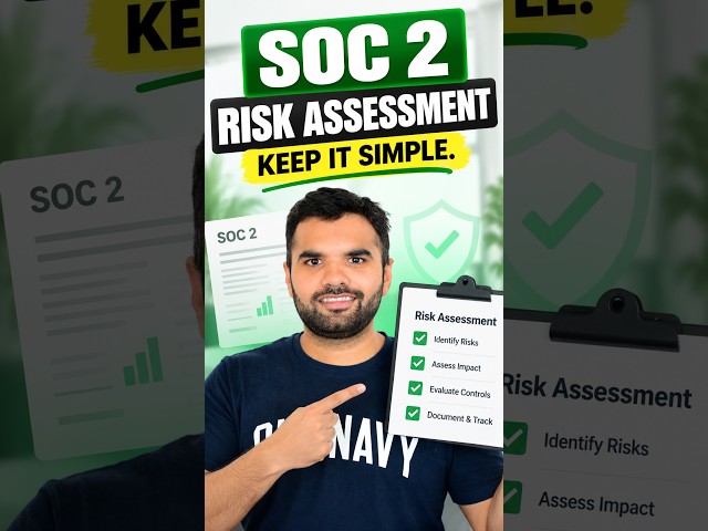 How to Perform a SOC 2 Risk Assessment for Startups Step by Step | CyberSecurityTV