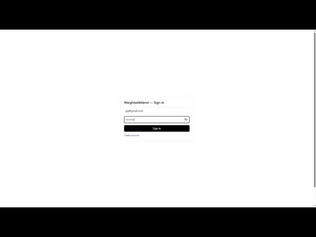 WeightedAttend | Full-Stack Weighted Attendance Tracker (Next.js + Prisma + OCR Timetable Import)