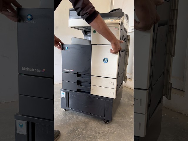 Don't Do Servicing Before Watching This! Konica Minolta Parts Removal  #photocopier #printerrepair
