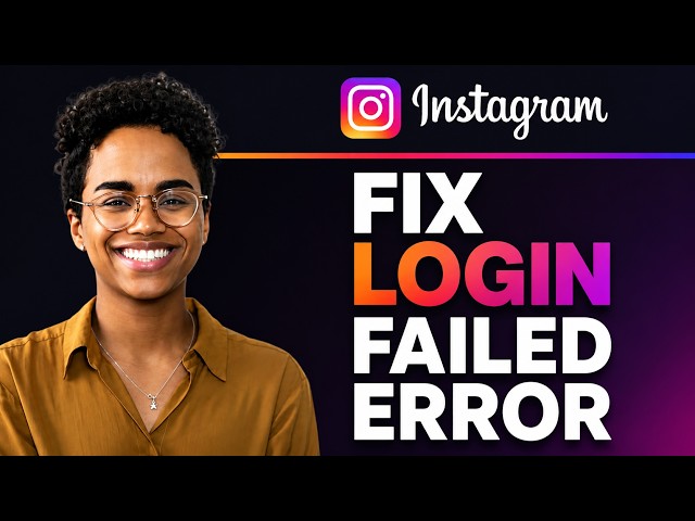 Fix Instagram not Loging In iOS Fix! Login error fixed 2026
