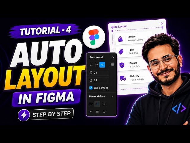Auto Layout in Figma Explained 🔥 | Figma Tutorial for Beginners 2026 | Tutorial