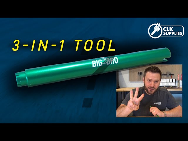 Locksmith Tool | This NEW 3-in-1 Tool Will Replace 3 Items on Your Workbench!