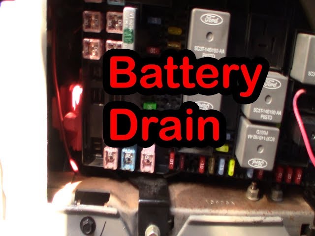 Ford F-250 Parasitic Draw troubleshooting and repair Part 1 Battery Drain
